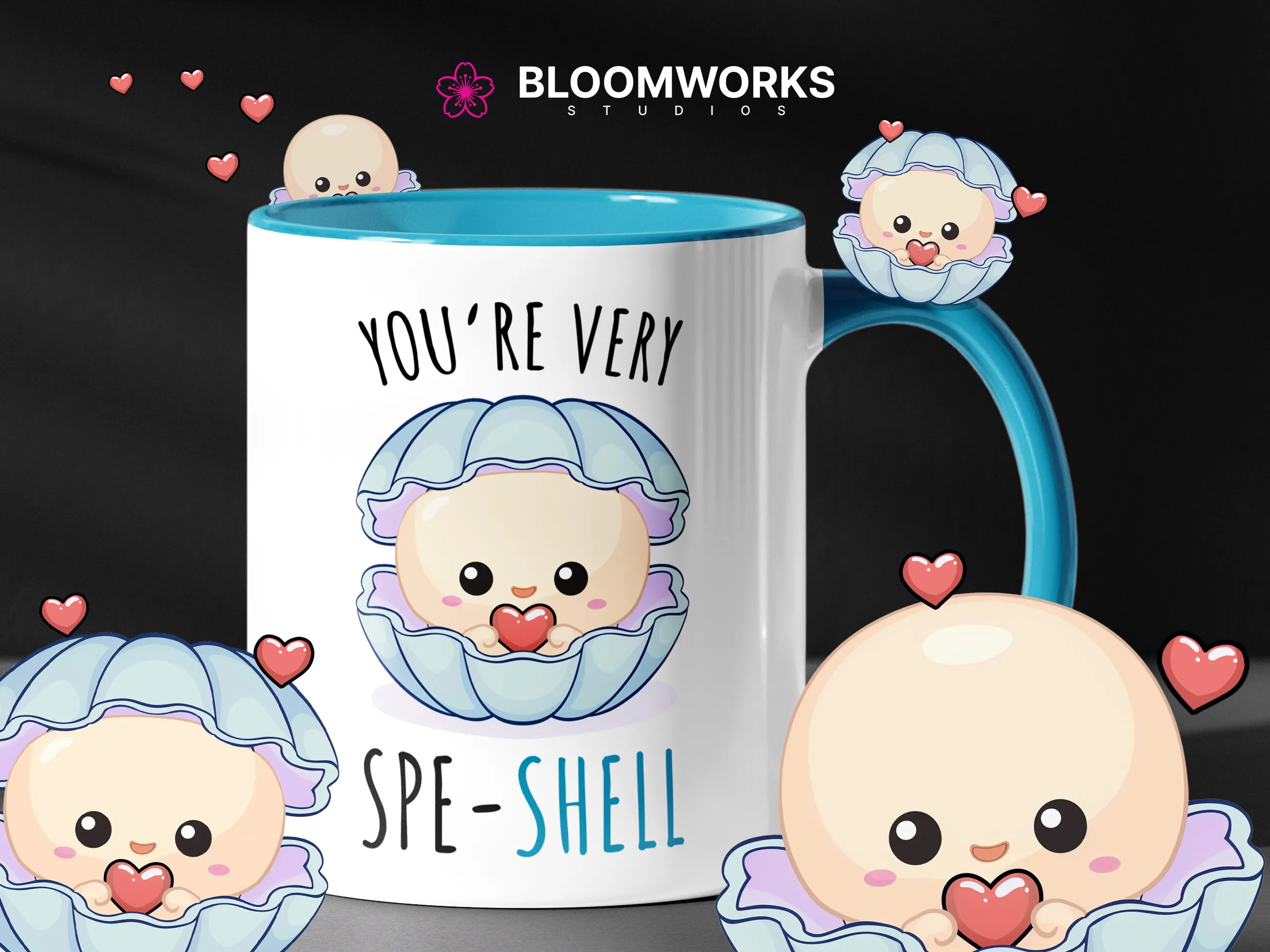 Kawaii cowboy cat mug - 'Meowdy'