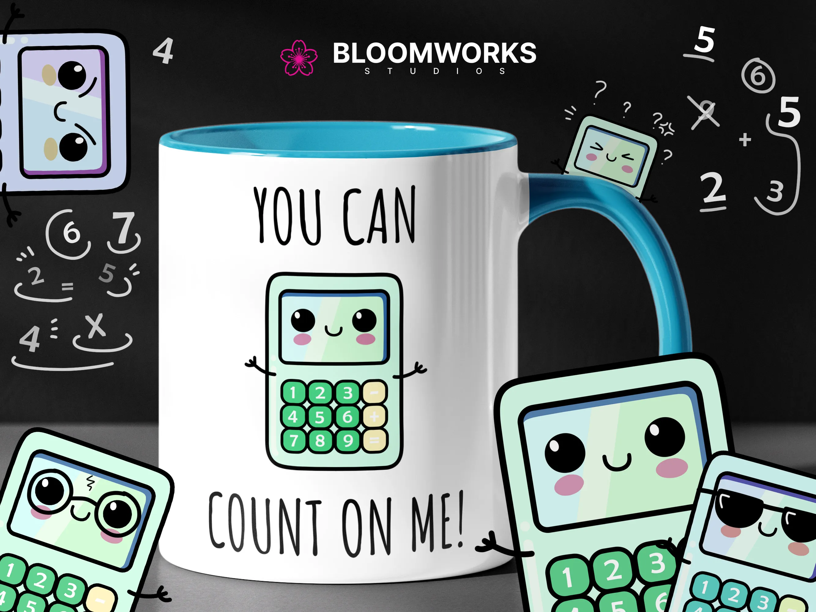 Kawaii panda mug - 'Pandastic'