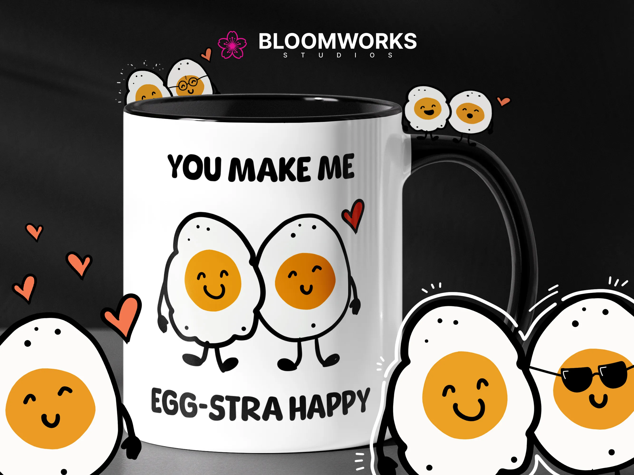 Kawaii penguin mug - 'Chill Out'