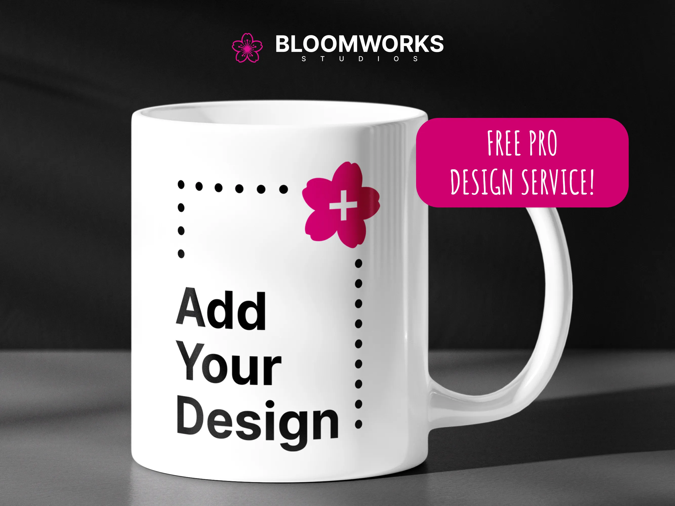 Custom design service - 'Add Your Design' with free pro service