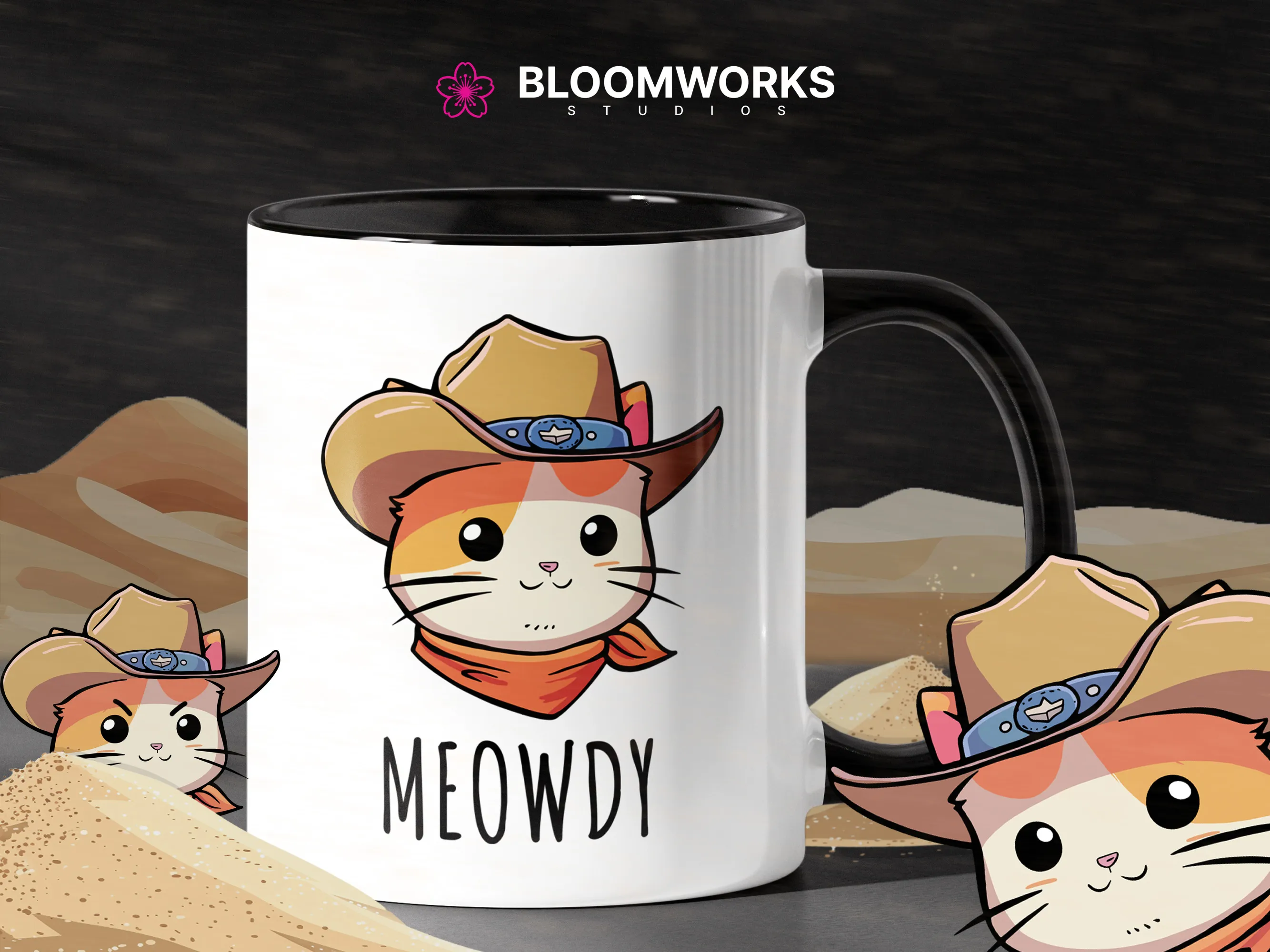 Kawaii cereal bowl mug - 'I Cerealsly Love You'